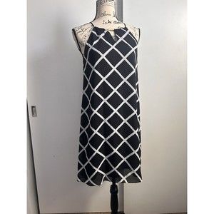 TAHARI black And White Dress